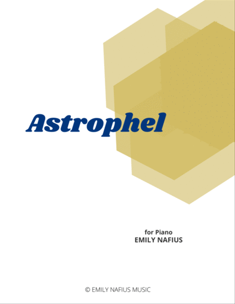Astrophel - for Solo Piano Piano Solo scores gallery preview page 1