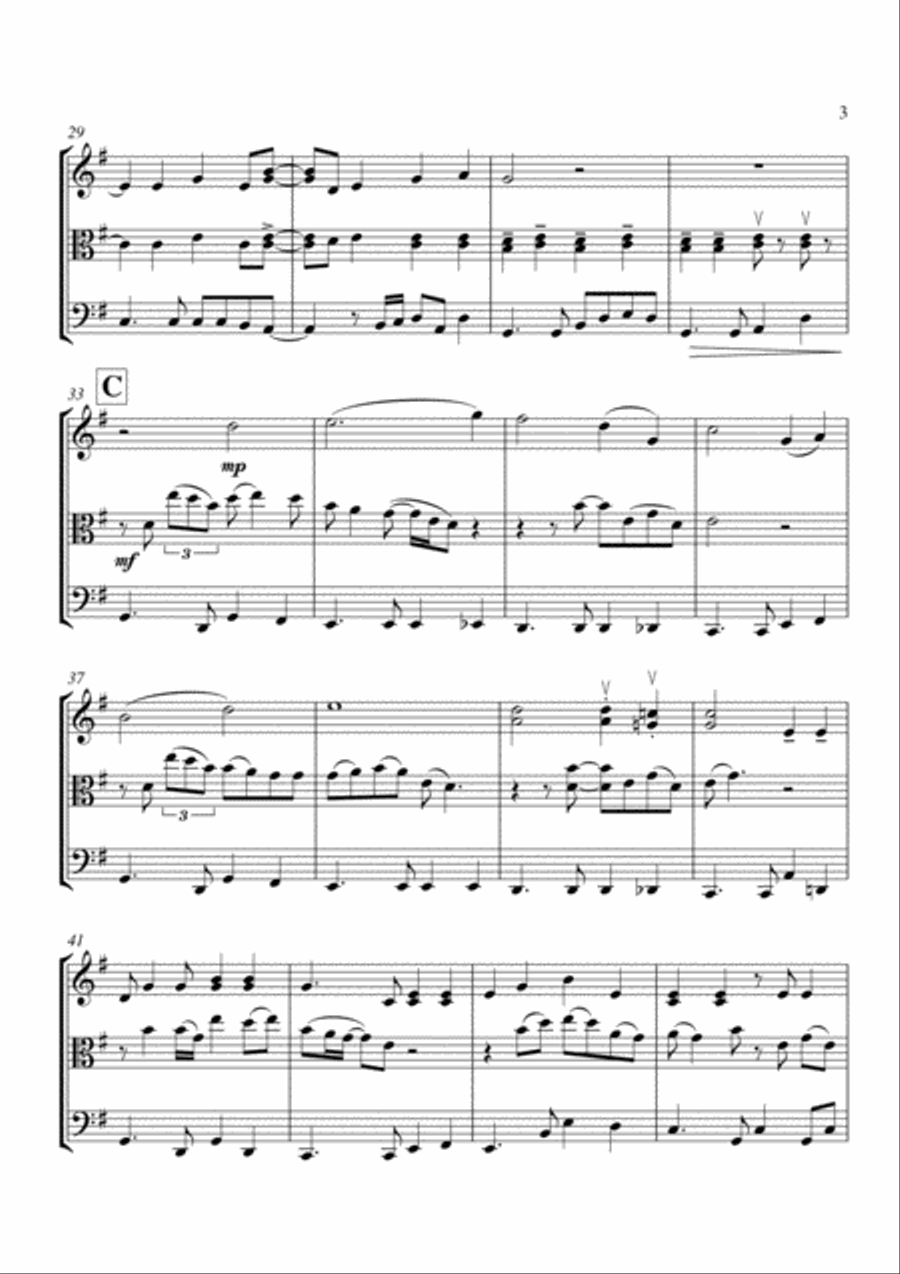 How Sweet It Is (To Be Loved By You) String Trio scores gallery preview page 4