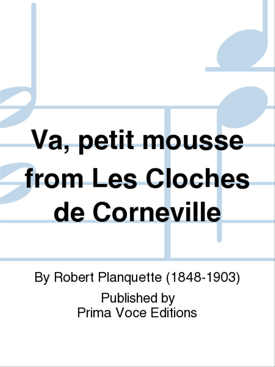 Va, petit mousse from Les Cloches de Corneville Tenor Voice scores gallery preview page 1