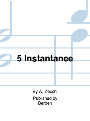 Book cover for 5 Instantanee