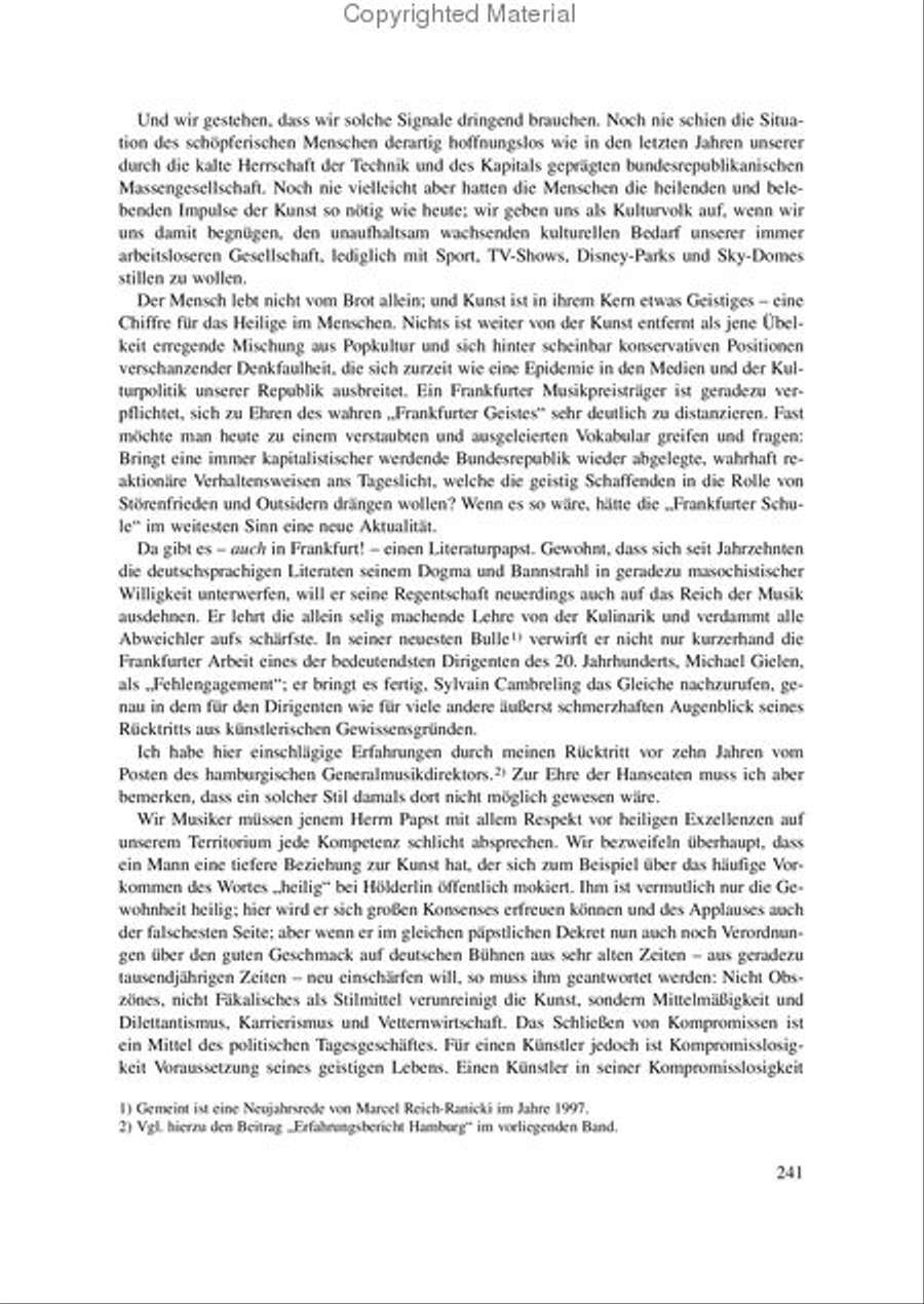 Die Sinne denken Conductor Score scores gallery preview page 3