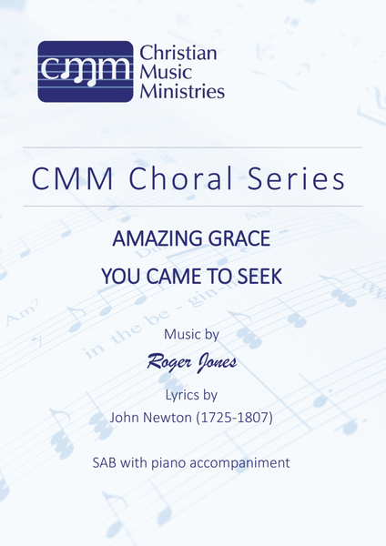 Amazing Grace - You came to seek image number null