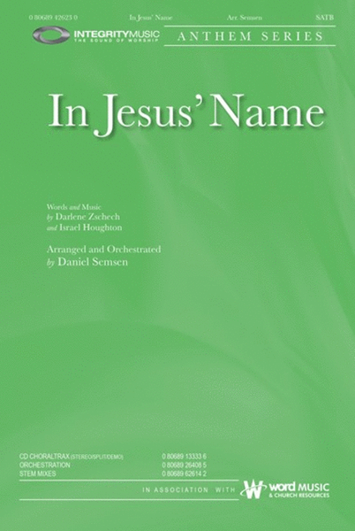 In Jesus' Name - CD ChoralTrax