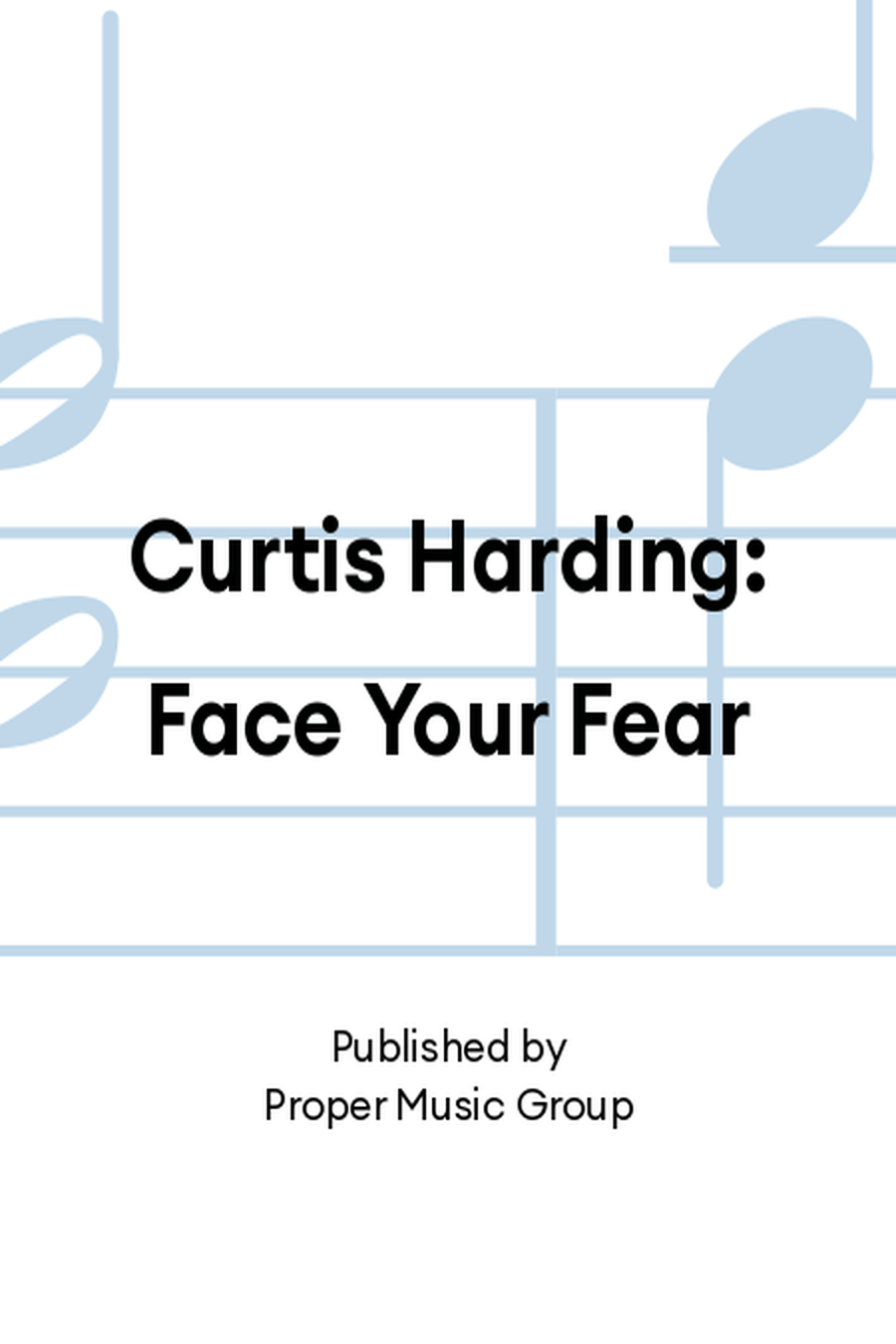 Curtis Harding: Face Your Fear Vinyl scores gallery preview page 1