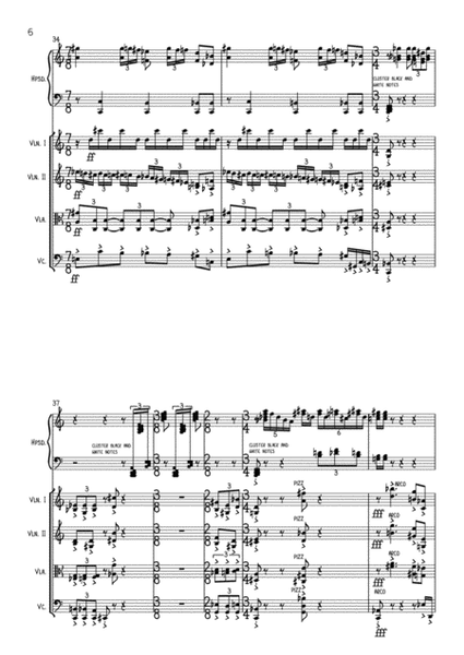 Tribulatio (for harpsichord and string quartet) image number null