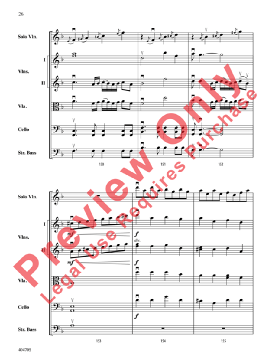 Hungarian Variations String Orchestra scores gallery preview page 27