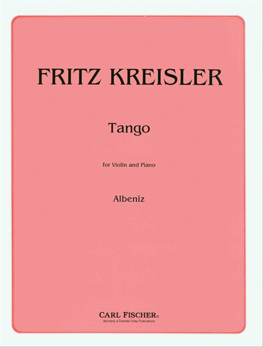 Tango Violin Solo scores gallery preview page 1