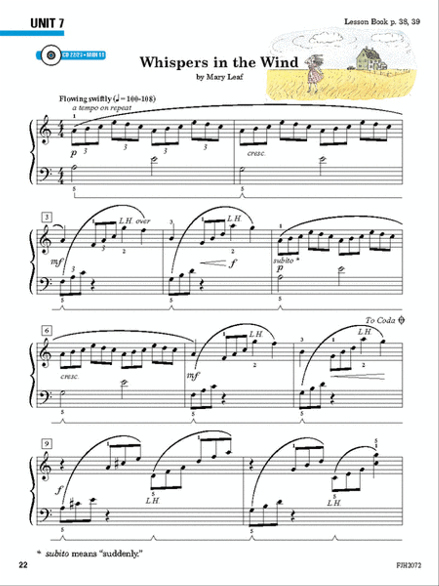 Succeeding at the Piano, Recital Book - Grade 3 Piano Method scores gallery preview page 3