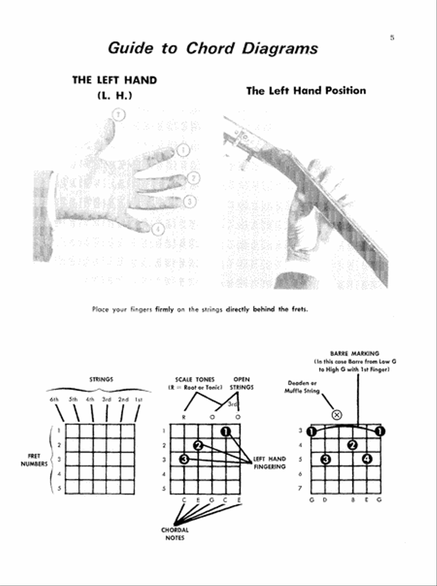 Deluxe Guitar Chord Encyclopedia Electric Guitar scores gallery preview page 6