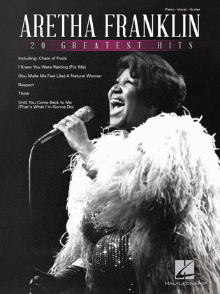 Book cover for Aretha Franklin – 20 Greatest Hits