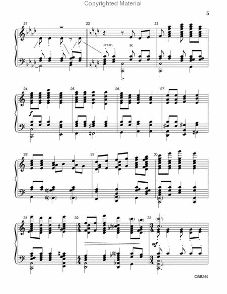 The Solid Rock Handbell Choir scores gallery preview page 4