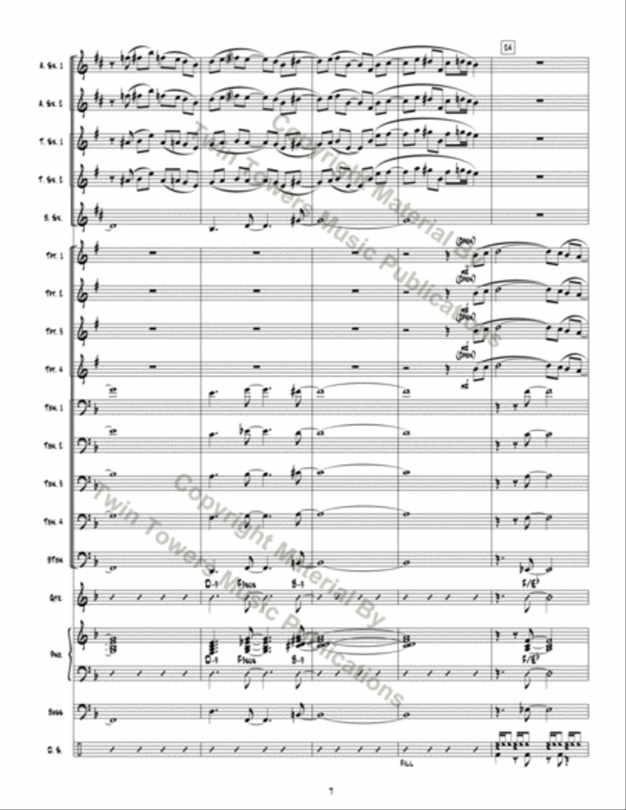 Far Out Far Out Jazz Ensemble scores gallery preview page 8