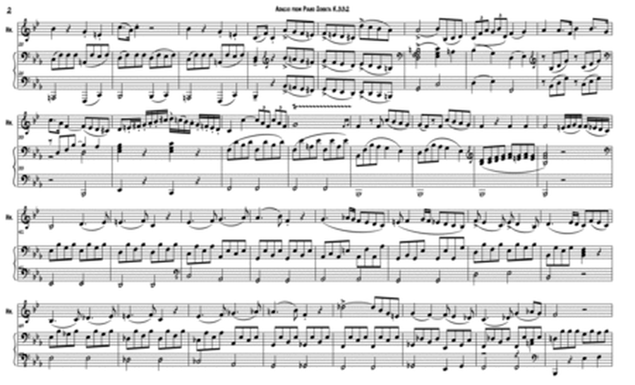 Adagio from Sonata K. 332 image number null