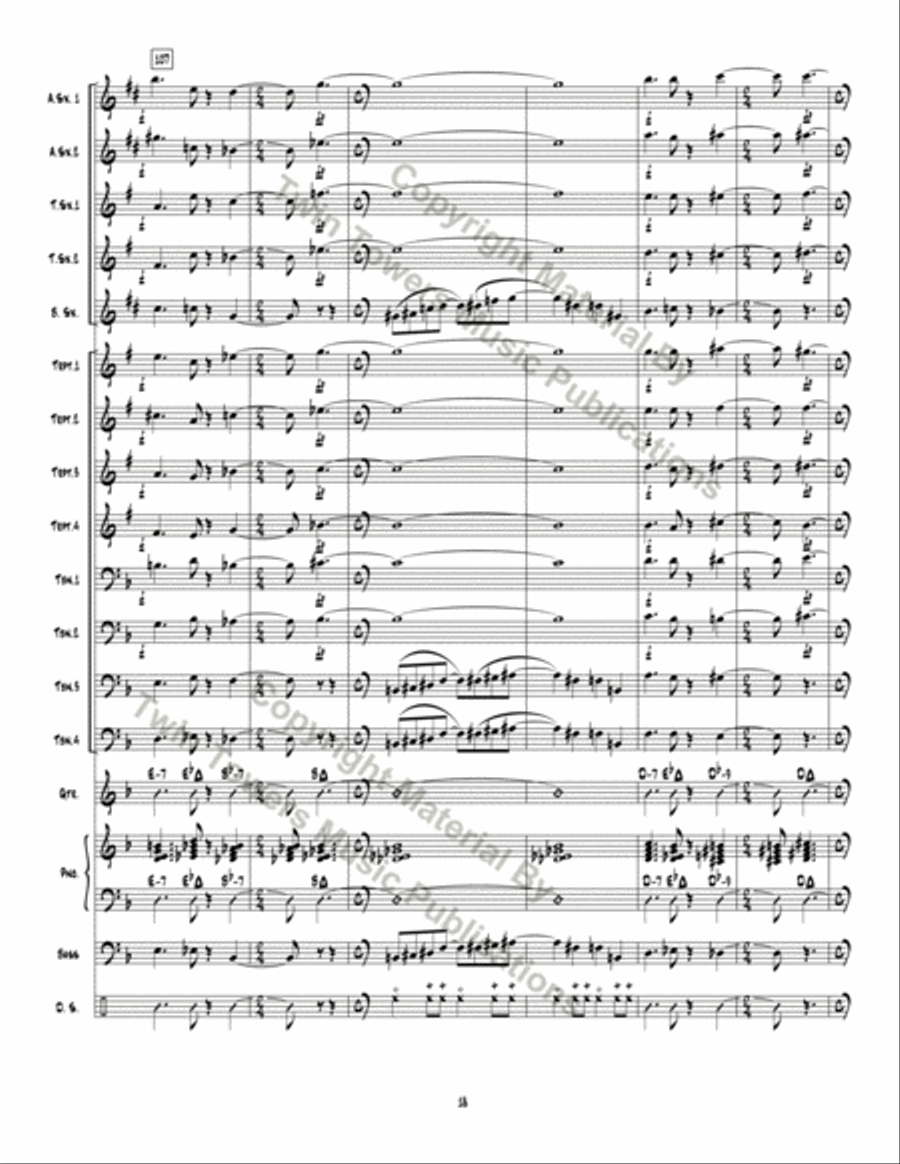 Nerve Damage Nerve Damage Jazz Ensemble scores gallery preview page 19