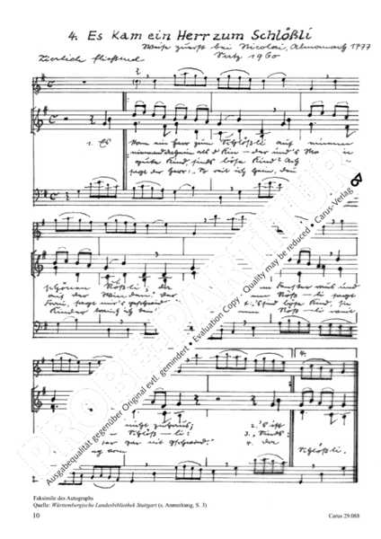 Volksliederbuch 2. 40 Satze fur gleichte Stimmen (mit Instrumenten) 1930/60