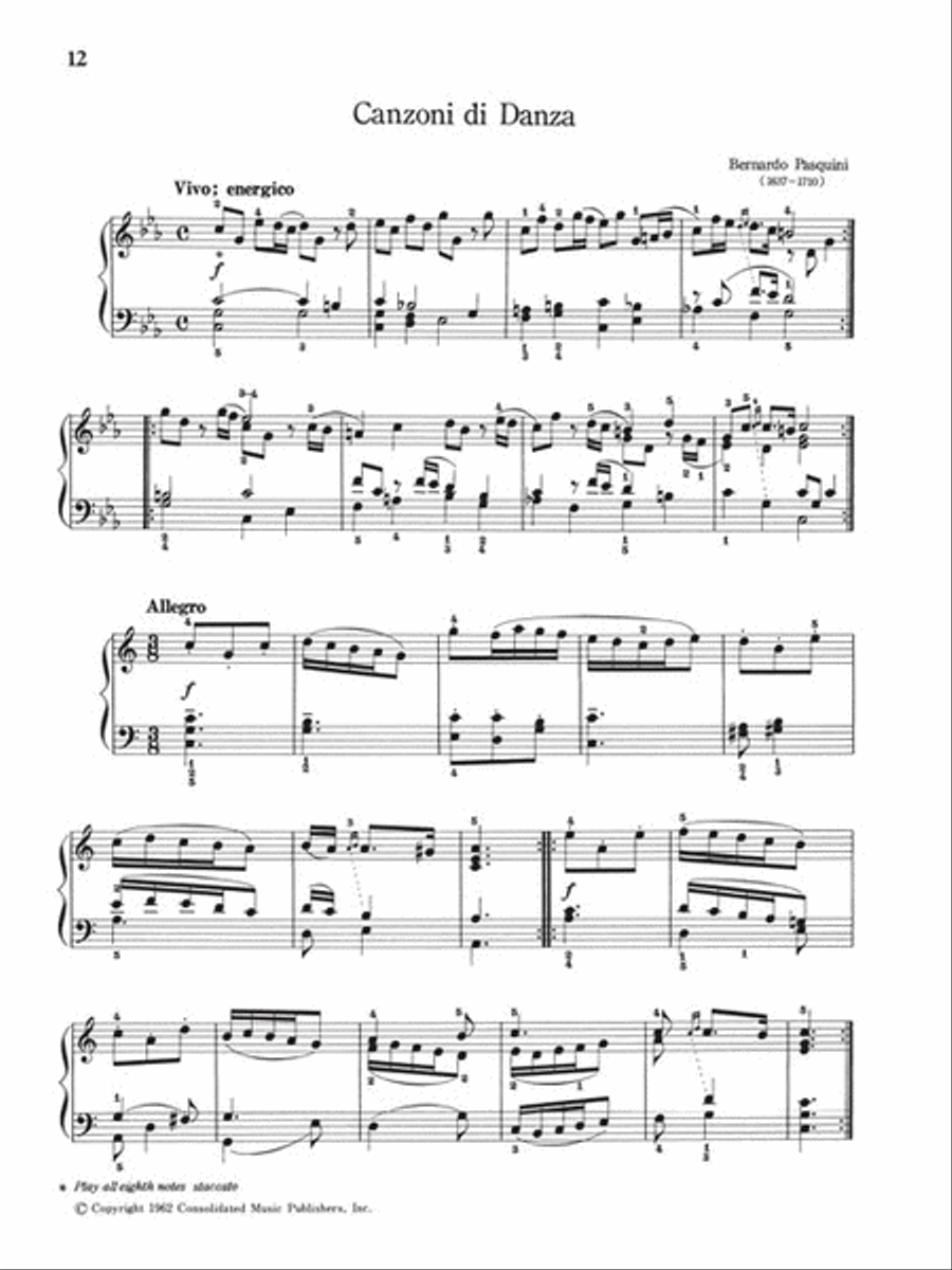 Intermediate Grades Classics to Moderns Piano Solo scores gallery preview page 5