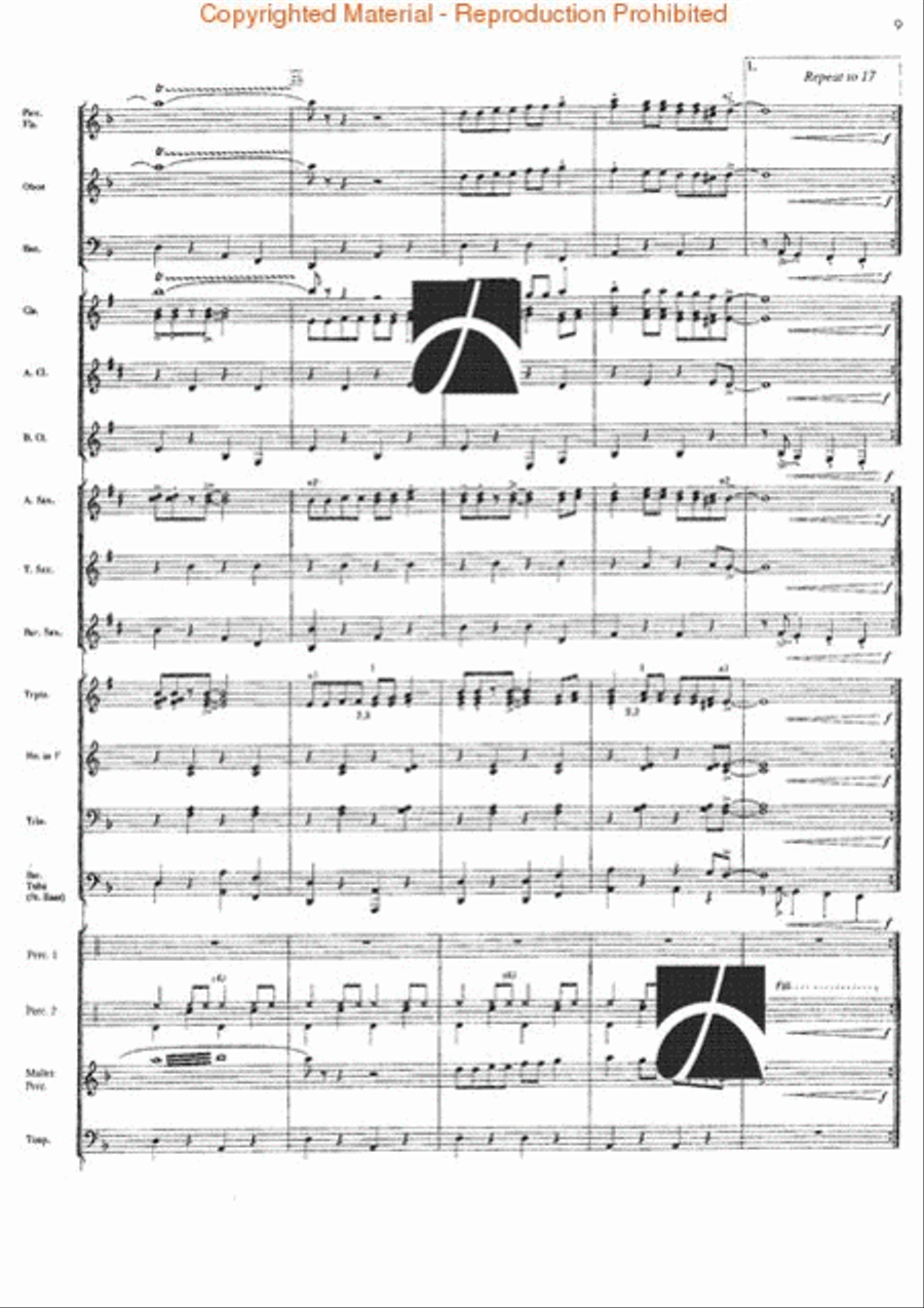 Jericho Jericho Concert Band scores gallery preview page 6
