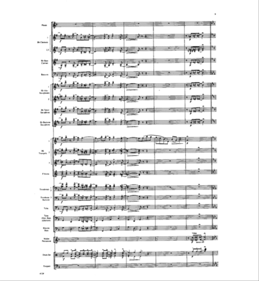 Big Band Cavalcade Big Band scores gallery preview page 10