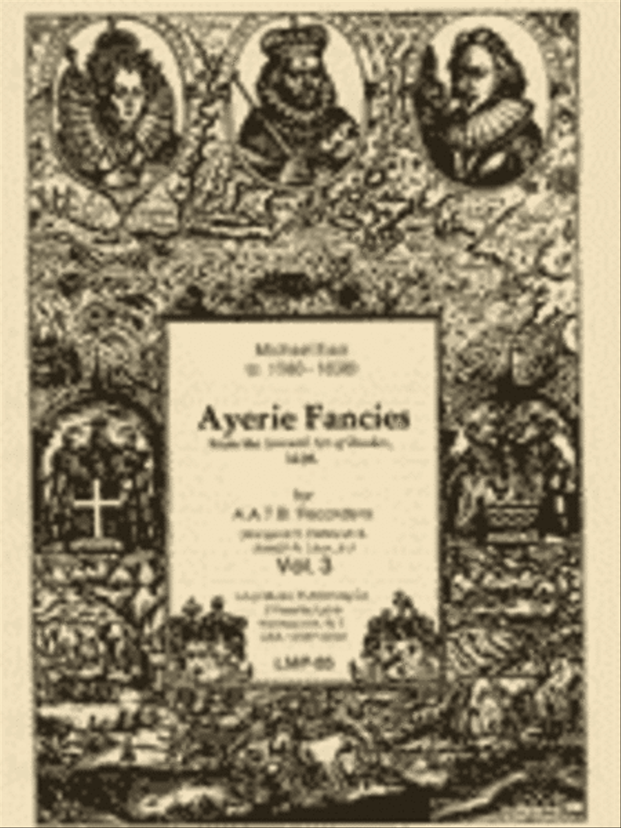 Ayerie Fancies from the Seventh Set of Bookes (1638), Vol. 3 4-Part scores gallery preview page 1