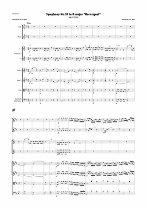 Haydn - Symphony No.31 in D major, Hob.I:31 "Hornsignal"