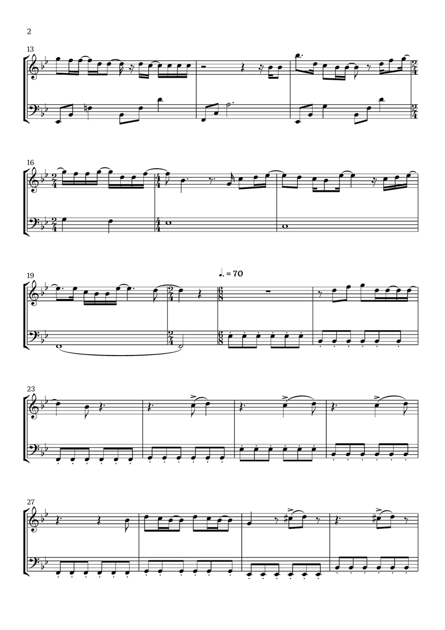 Beautiful Things Beautiful Things Chamber Music scores gallery preview page 2