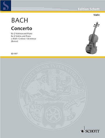 Concerto C Min 2 Violins/piano