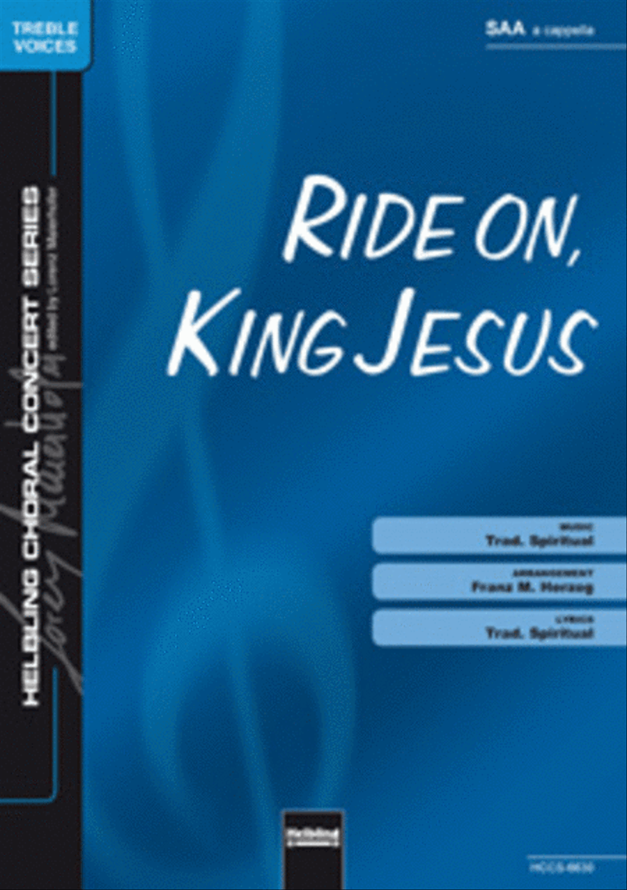 Ride on, King Jesus Choir scores gallery preview page 1