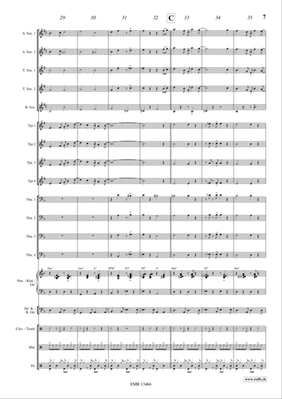 La Zorra La Zorra Big Band scores gallery preview page 8