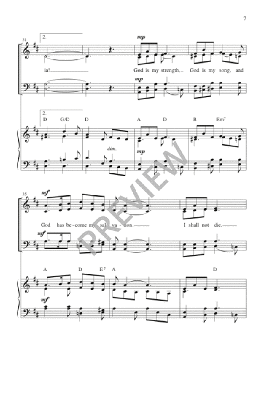 This Is the Day That God Has Fashioned 4-Part scores gallery preview page 8