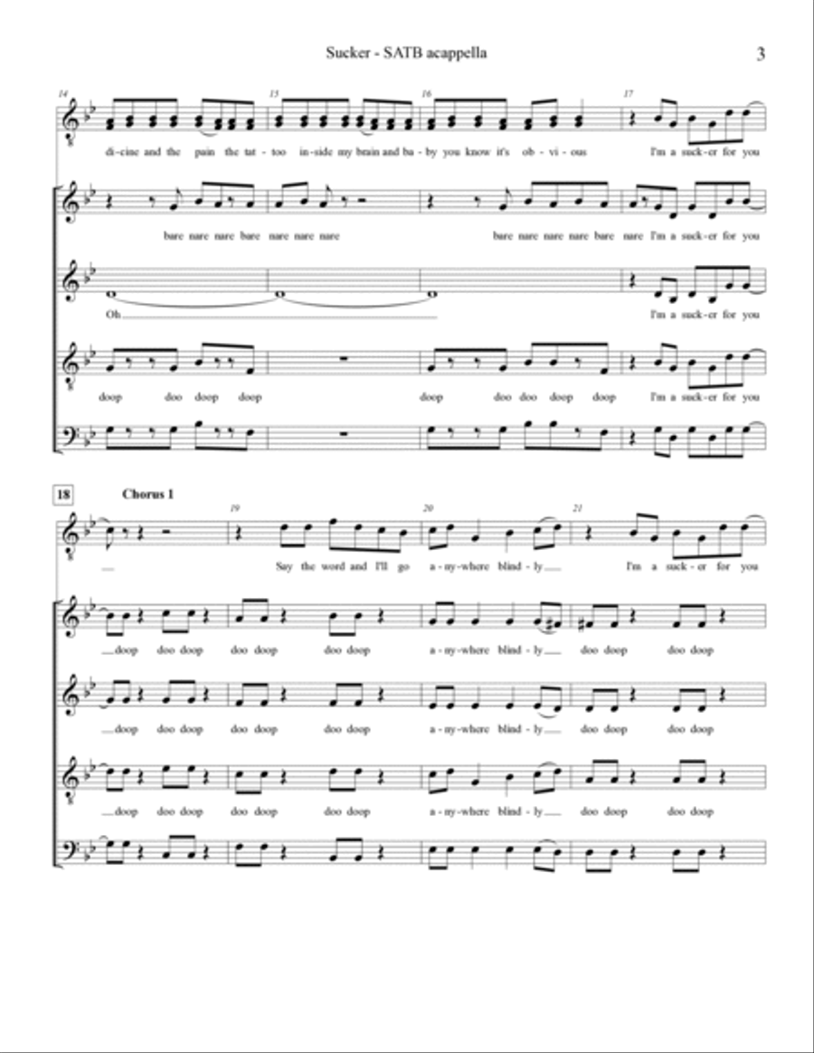 Sucker 4-Part scores gallery preview page 3