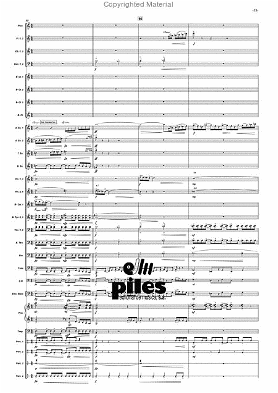 Duende Duende Concert Band scores gallery preview page 54