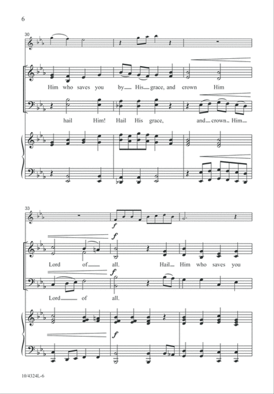 Crown Him 4-Part scores gallery preview page 6