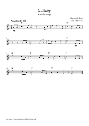 Brahms Lullaby - Lead Sheet