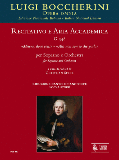 Recitativo e Aria accademica G 548 "Misera, dove son!" – "Ah! non son io che parlo" for Soprano and Orchestra