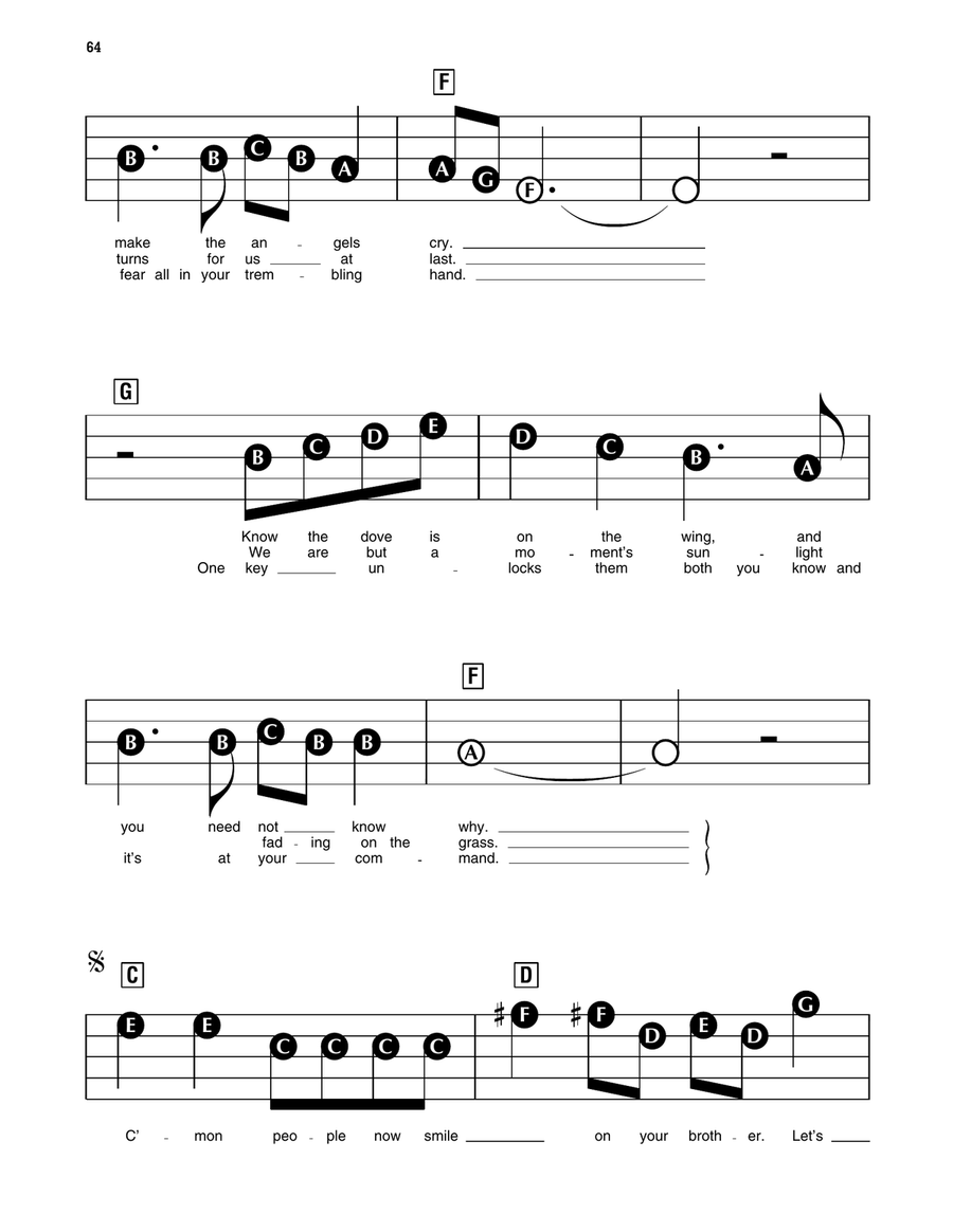 Let's Get Together (Get Together) Electronic Keyboard scores gallery preview page 2