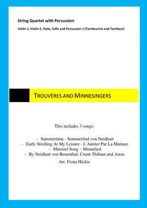 Trouvères and Minnesingers