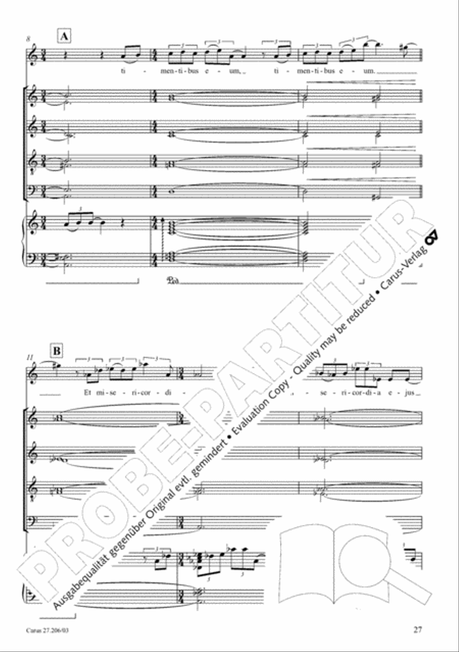 Magnificat 4-Part scores gallery preview page 28