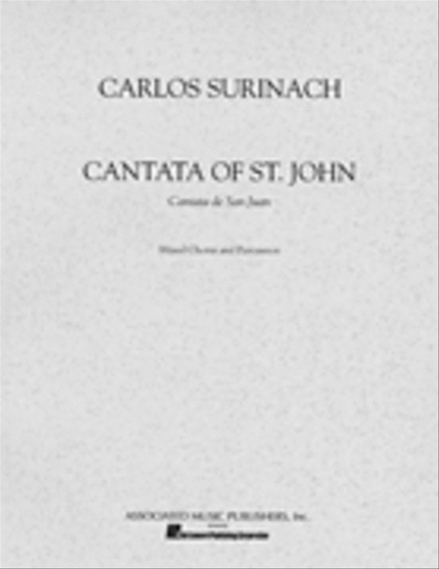 Cantata of St. John Cantata of St. John SSATB scores gallery preview page 1