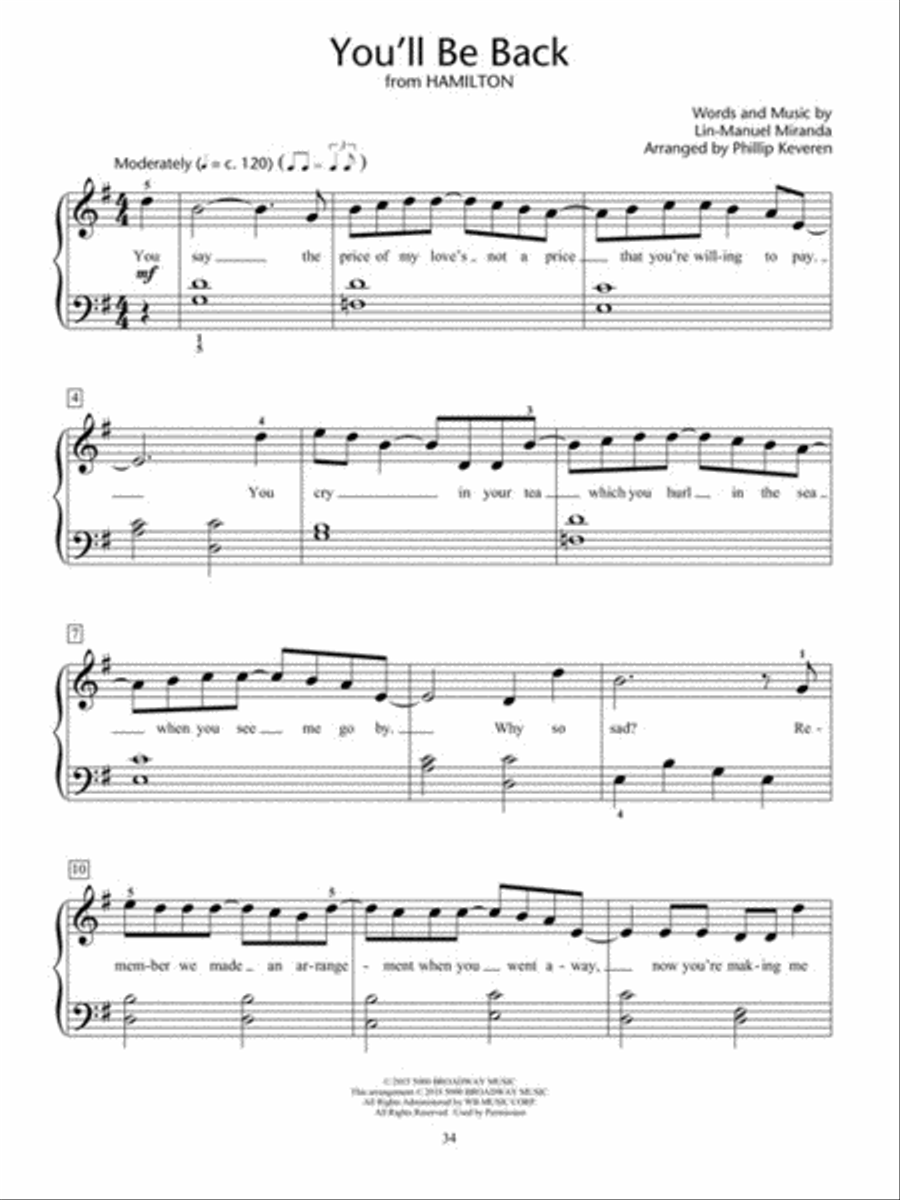 Broadway Favorites Broadway Favorites Piano Method scores gallery preview page 5