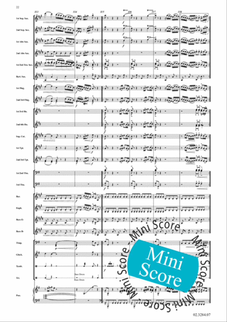 It's a Wonderful Christmas Fanfare Band scores gallery preview page 28