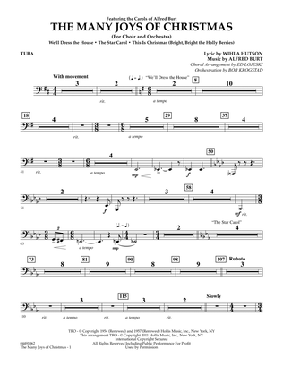 The Many Joys Of Christmas (Set One) - Tuba