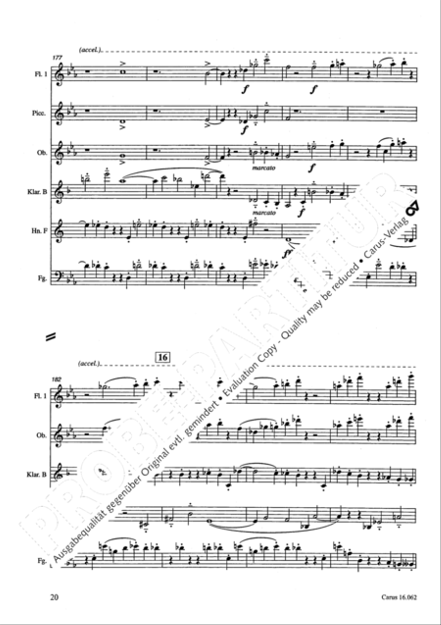 Musik fur sechs Blaser Musik fur sechs Blaser Bassoon scores gallery preview page 23