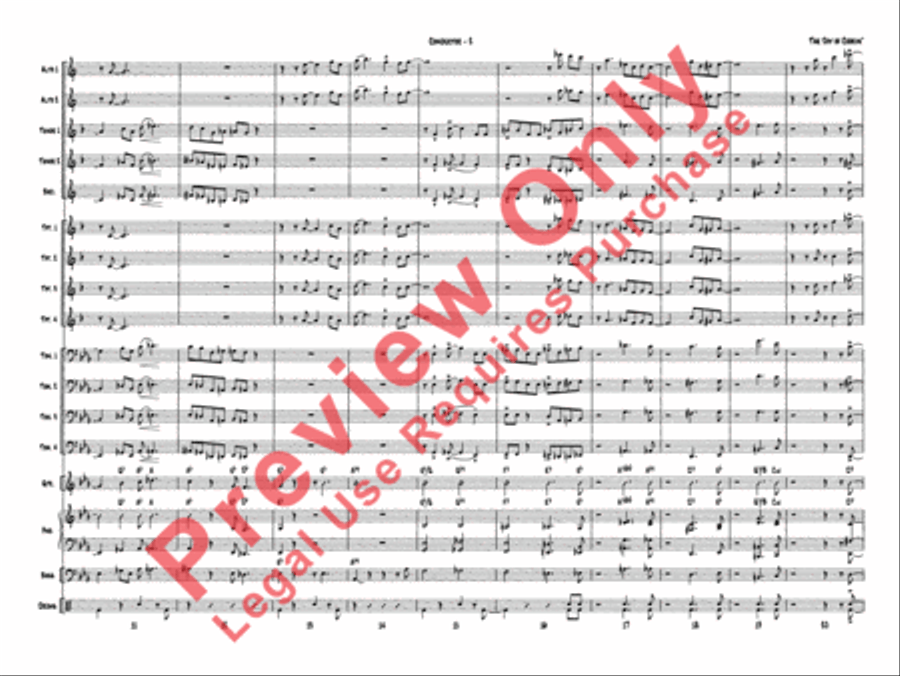 The Joy of Cookin' Jazz Ensemble scores gallery preview page 5