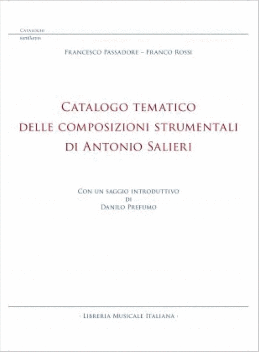 Cataloge Tematico School and Community scores gallery preview page 1