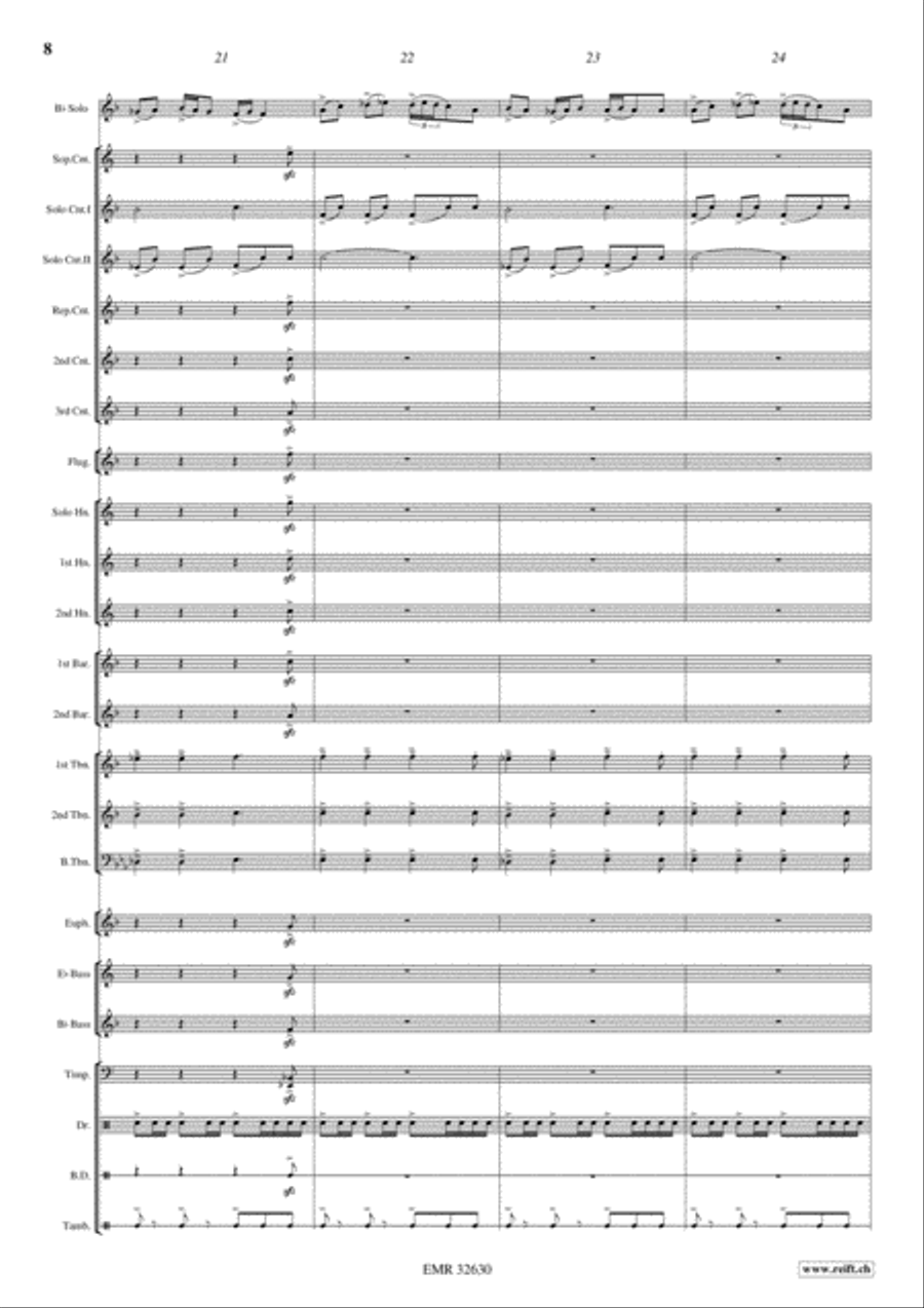 Bulgarian Festival Brass Band scores gallery preview page 9