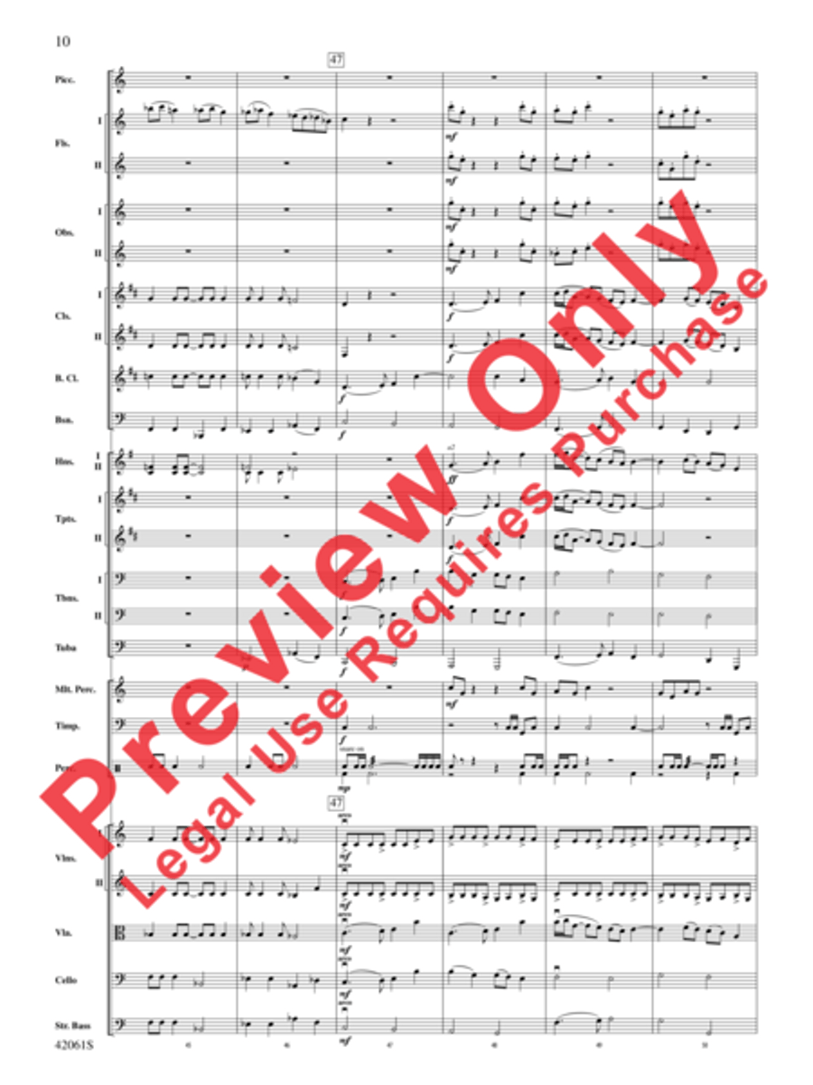 South County Sketches Full Orchestra scores gallery preview page 11
