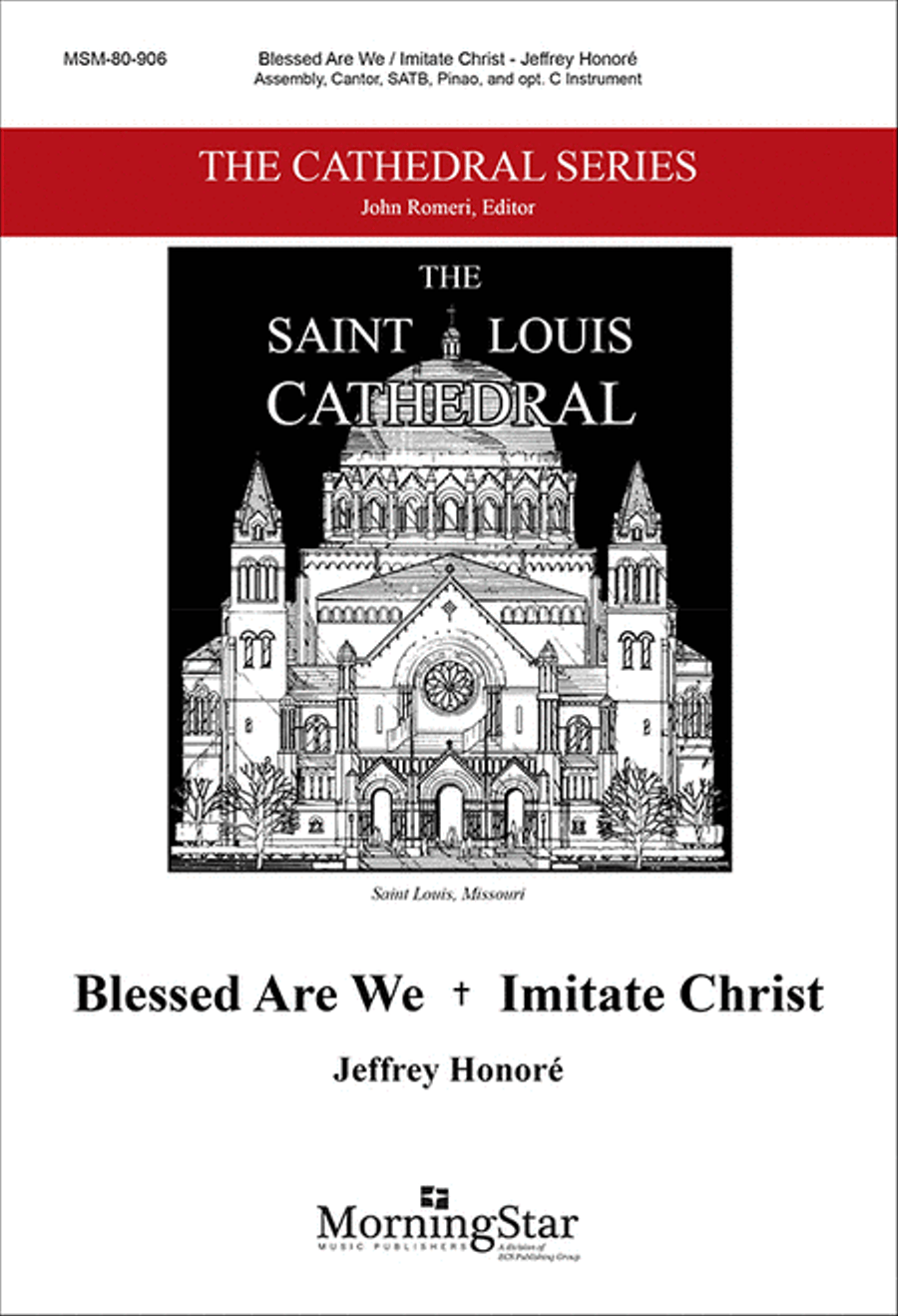Blessed Are We Imitate Christ (2 Responses) 4-Part scores gallery preview page 1