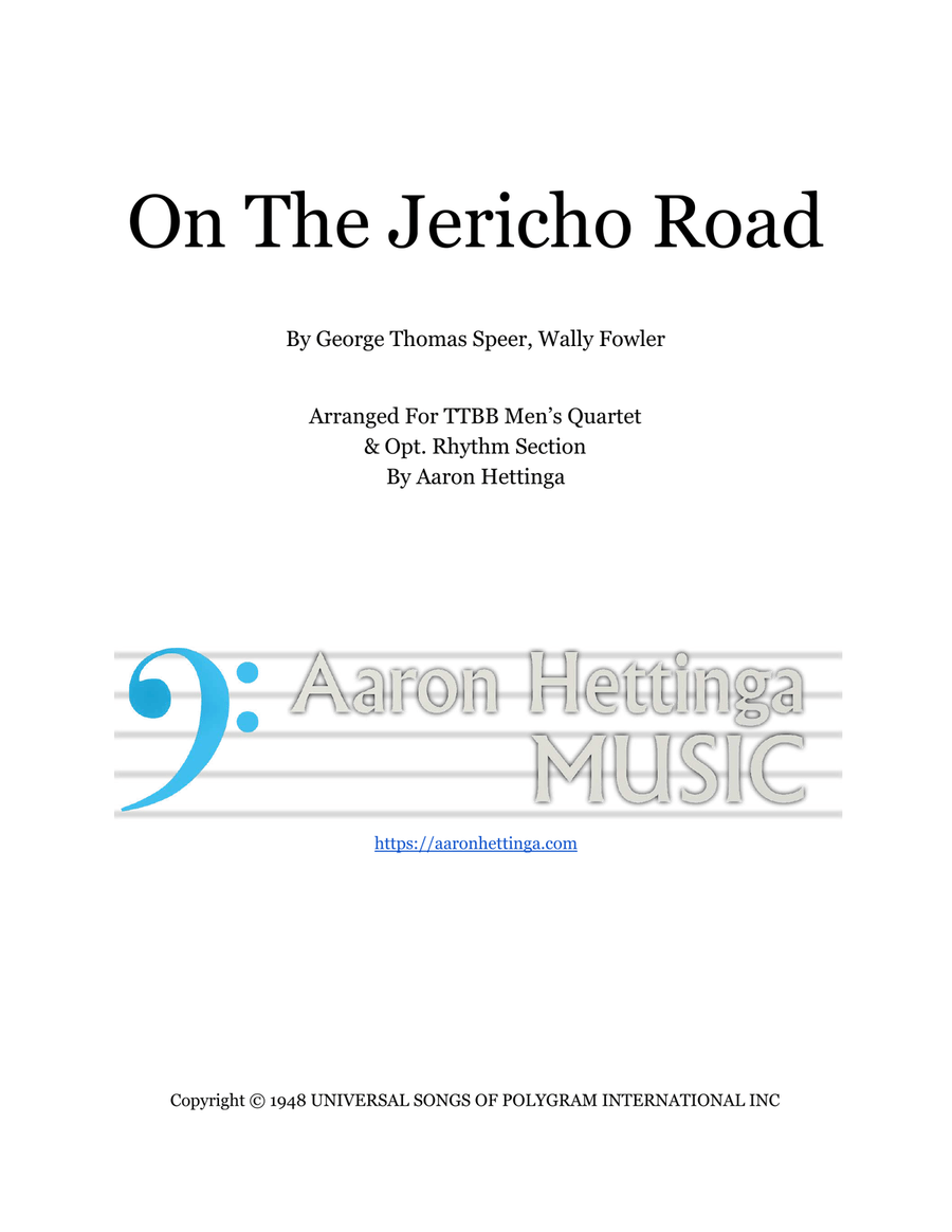 On The Jericho Road Small Ensemble scores gallery preview page 1
