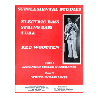 Supplemental Studies For Electric Bass, String Bass, and Tuba