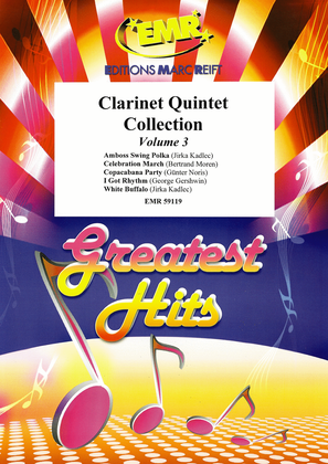 Book cover for Clarinet Quintet Collection Volume 3